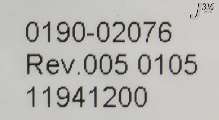 28372 APPLIED MATERIALS PCB, WATER LEAK DECTR CCM - MARK III 0190